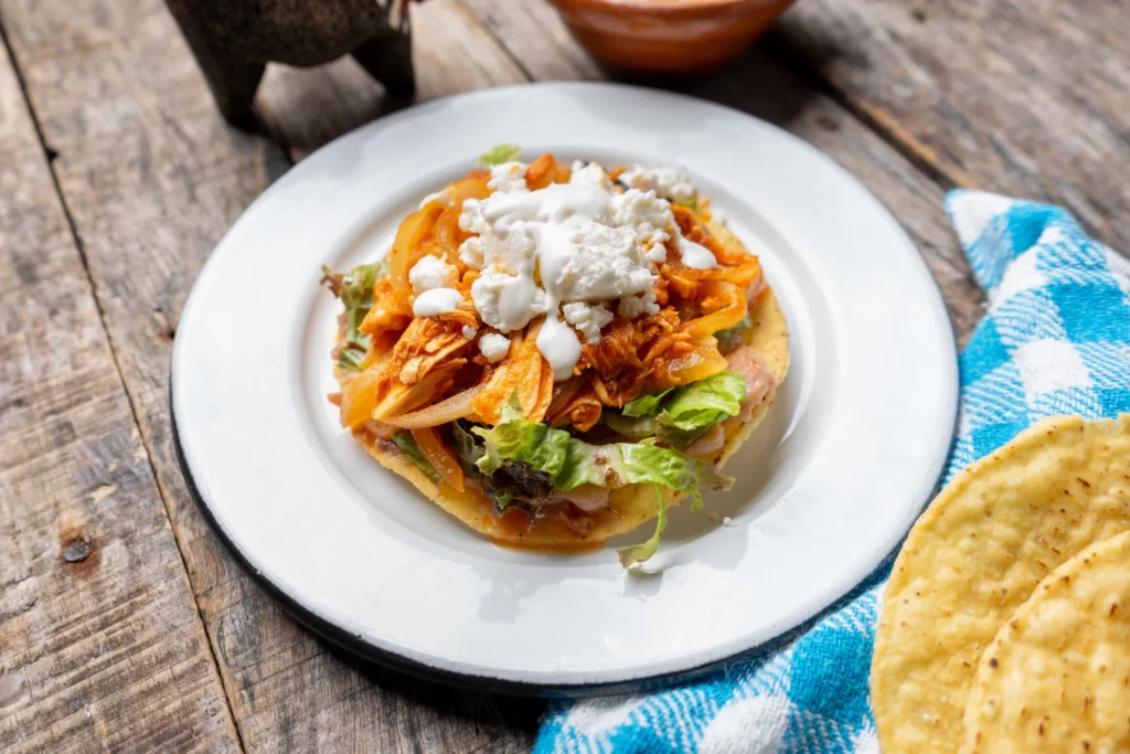 Tacos de Tinga de Pollo